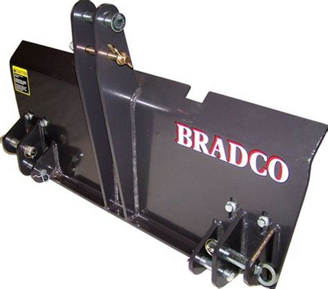 bradco 3 point skid steer adapter